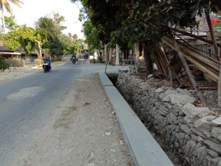 Pembangunan Talud Jalan Bangen RT 06